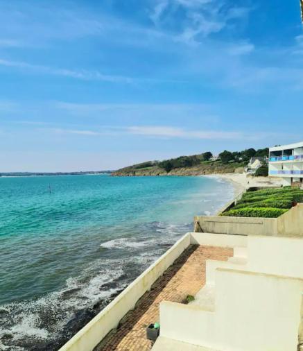 Appartement Devant La Plage Avec Piscine Concarneau Buitenkant foto